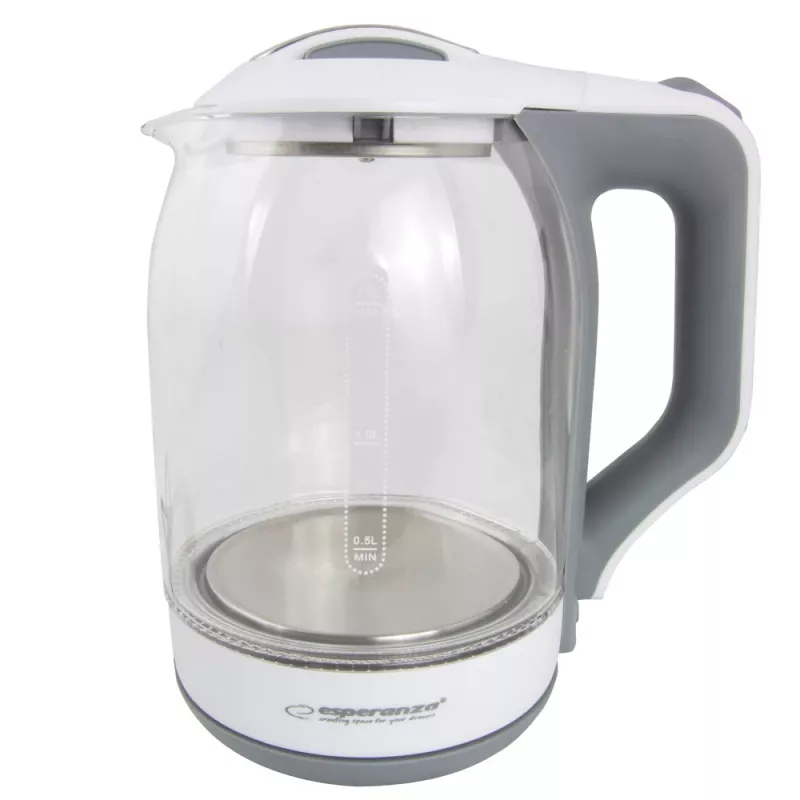 Elektrische waterkoker Esperanza 1,7 L 1500 W wit veelkleurig