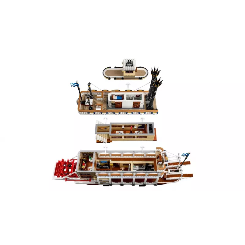 LEGO IDEAS 21356 rivierstoomboot