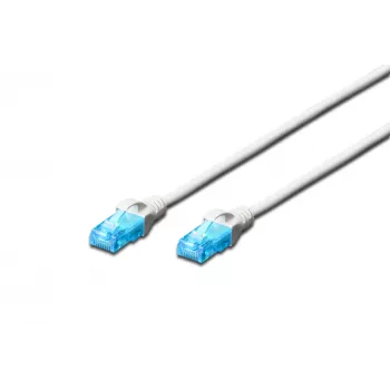 CAT 5e U-UTP patchkabel 0,5m wit