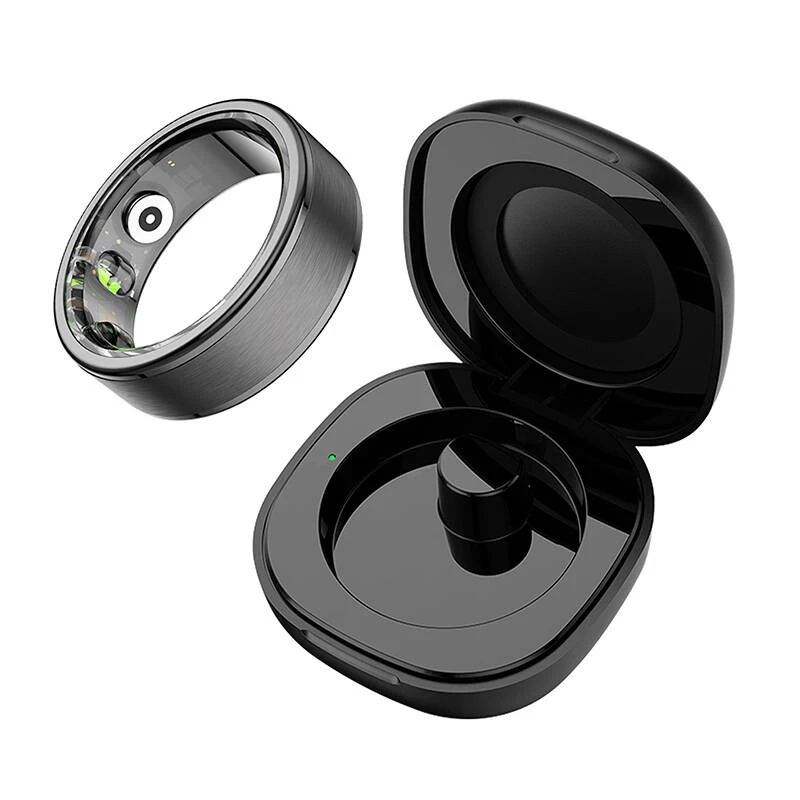 Smart Ring Colmi R03 18,9 mm maat 9 zwart – draagbaar gezondheids- en meldingsapparaat