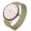 Smartwatch Garett Verona 2 Gold Mesh met Bluetooth en hartslagmeter