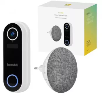Hombli slimme deurbel 2 (wit) + gong
