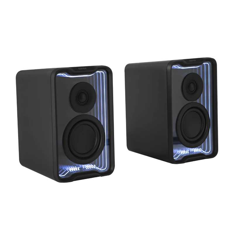 Edifier QR30 Desktoplautsprecher zwart Bluetooth RGB retail - luidspreker (QR30-BK)