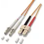 Triotronik LDP-50 LC-SC 2.0 glasvezelkabel 2 m oranje (LDP-50 LC-SC 2.0)