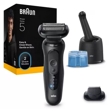 Elektrisch scheerapparaat BRAUN SHAVER 52‑N7200cc zwart — foliescheerapparaat, oplaadbaar, nat & droog scheren