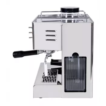 Quick Mill Pegaso, espressomachine, koffiebonen, geïntegreerde maalwerk, 1200 W, roestvrij staal