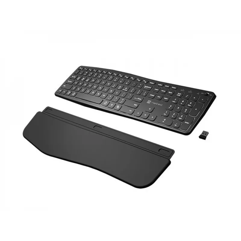 NATEC PORIFERA Toetsenbord Home/Office Bluetooth QWERTY US International Zwart
