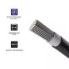 Zonne-kabel QOLTEC 53851 4 mm² 100 m zwart