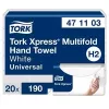 Vouwhanddoekpapier Tork Xpress Multifold Universal H2 2-laags, 23,4 x 21,3 cm (20 st.)