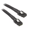 SilverStone CPS02 - SATA- / SAS-kabel - met sidebands - SAS 12Gbit/s - 4-lane - 4 x Mini SAS (SFF-8087) (W) naar 4 x Mini SAS (SFF-8087) (W) - 50cm - S