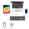 Multi-device toetsenbord- en muisset zwart grijs