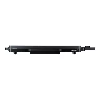 Elektrische tafelgrill Steba VG 30 slank met instelbare temperatuurregeling, zwart