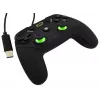 Esperanza EGG110K Vanquisher bedrade USB-gamepad voor pc/PS3, met trillingen, 12 knoppen, 2 analoge sticks, zwart/groen