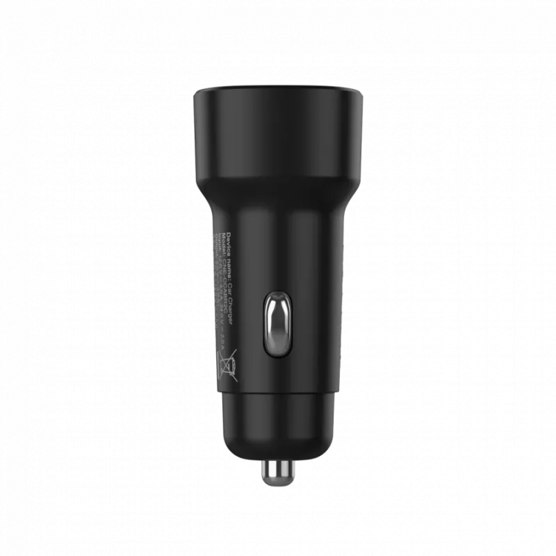 Auto-oplader CANYON OnDrive 30 PD 30W USB-C zwart – USB-C-voeding voor voertuigen, 30W PD