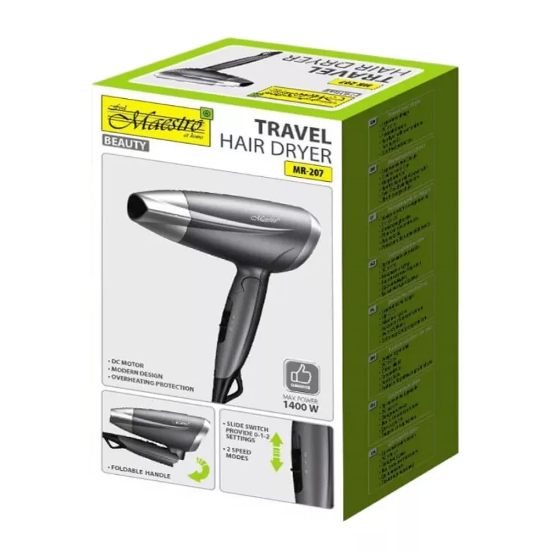 Haardroger Maestro MR-207 1400W