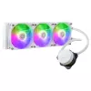 Vloeistofkoelset Cooler Master MasterLiquid 360L Core ARGB wit 12 cm ventilator
