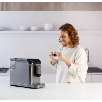 Espressomachine Taurus Accento Latte volautomatisch, ingebouwde maalmolen, 1,5 L waterreservoir, koffieboneninvoer