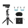Sennheiser MKE 400 Mobile Kit - condensator-, supernieremicrofoon met lowpassfilter en Manfrotto-statief