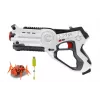 Jamara 410065 Impulse Laser Bug Hunt Set, speelgoedlaserpistool met schietschijf, wit/oranje