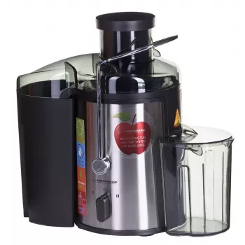 Sapcentrifuge ESPERANZA EKJ002 — 500 W, 0,45 L sapreservoir, 1,5 L pulpreservoir, RVS/zwart