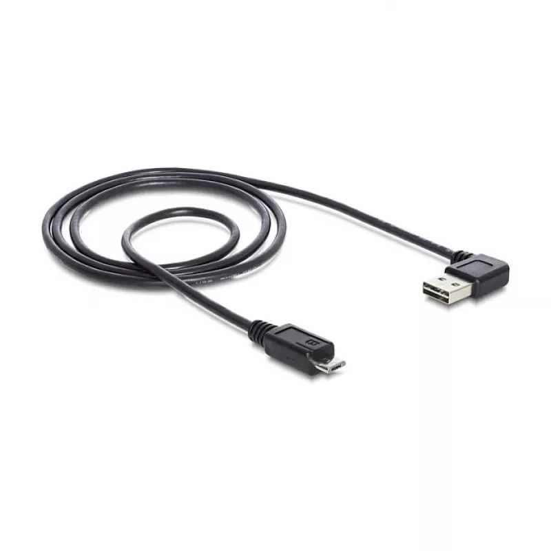 USB-kabel DeLOCK 1m USB 2.0 A - Micro-B m/m zwart