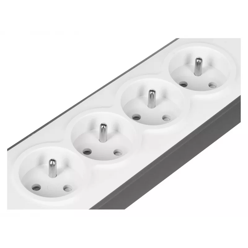Overspanningsbeveiliging Belkin BSV401CA2M zwart wit 4 stopcontacten 2 m