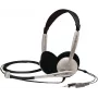 Koss CS100 bedrade on-ear hoofdtelefoon met microfoon, zwart/goud