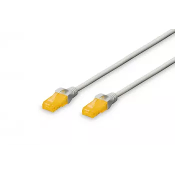 Netwerkkabel Digitus CAT 6A U/UTP RJ-45 Cat6a 5m grijs