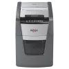 Rexel Optimum AutoFeed+ 100X papiervernietiger, P-4 snippers 4x28 mm, 100 vel, bak van 34 L