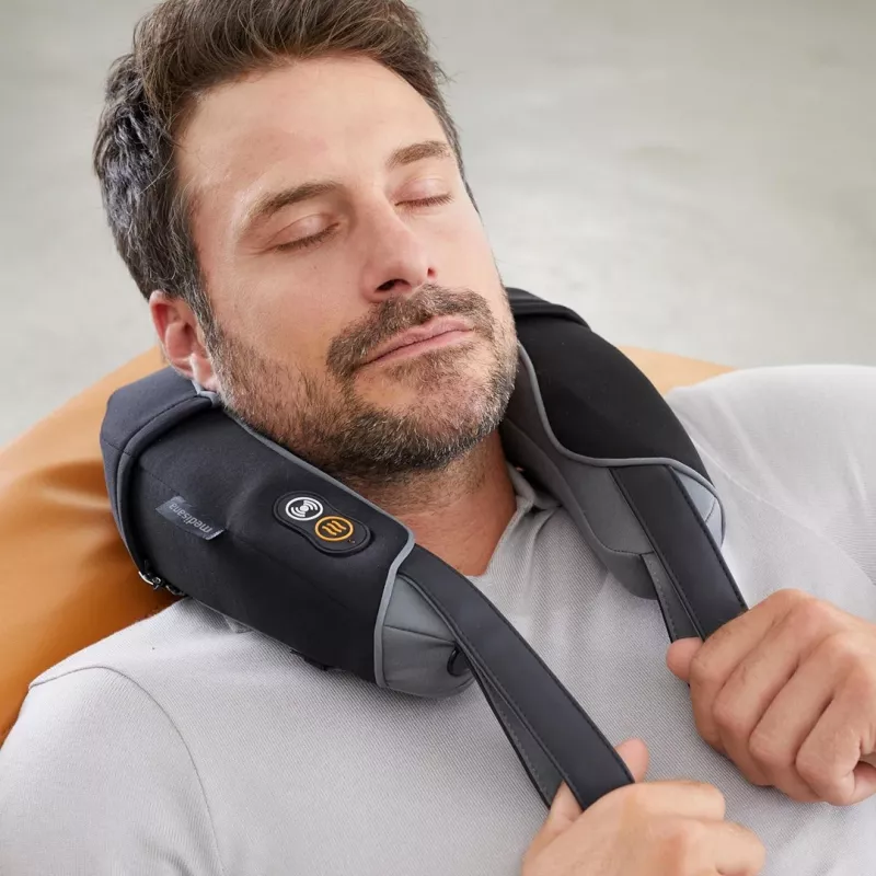 Medisana NM 868 massageapparaat nek, schouders zwart, grijs