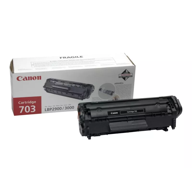 Canon CRG 703 tonercartridge, zwart, 2000 pagina's