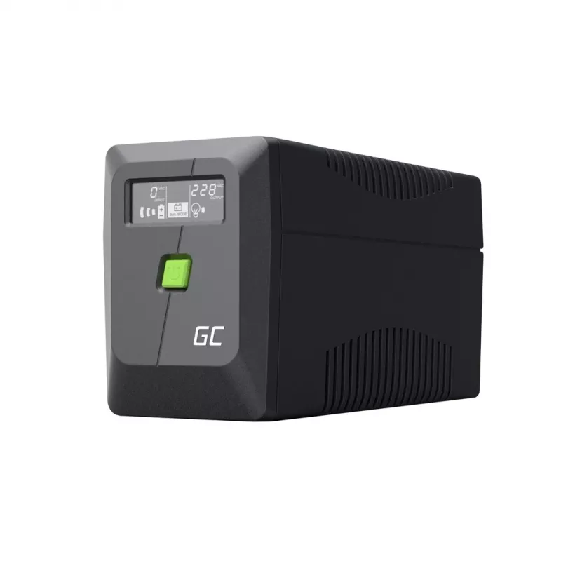 Green Cell USV (uninterruptible power supply) Line-Interactive 0,85 kVA 480 W 2 AC-uitgangen