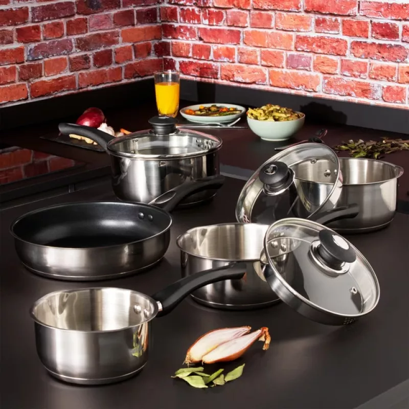 Pannenset Russell Hobbs RH00543EU7 — 5-delig, antiaanbaklaag, vaatwasmachinebestendig