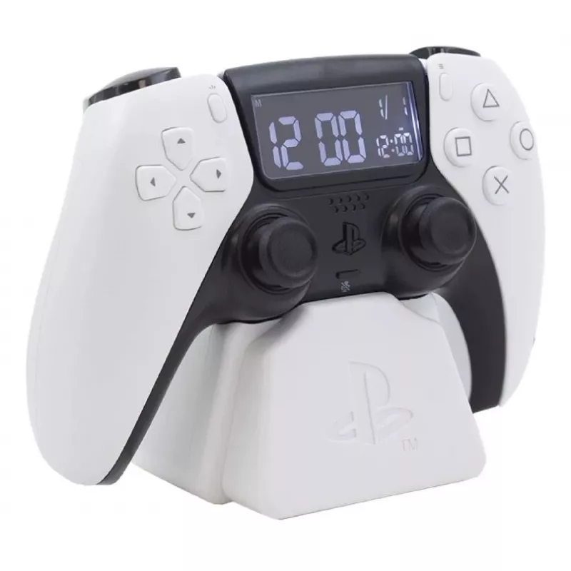 Wekker Paladone PS5 PP9405PSV3 met LED-display, op batterijen