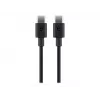 Wentronic goobay - USB-kabel - USB-C (M) naar USB-C (M) - USB 2.0 3 A - 0,5 m - zwart (66316)