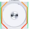 120mm Lian Li UNI FAN SL-INF Wireless ARGB PWM — wit, modulair magnetisch ventilatorsysteem