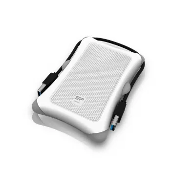 Externe HDD Silicon Power Armor A30 1TB USB 3.2 Gen 1, 2,5 inch HDD, wit, USB Type-A