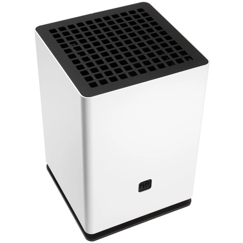 HGC Osmi 3.1 aluminium Mini-ITX-behuizing - wit