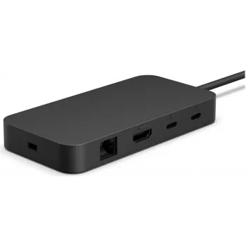 Dockingstation Microsoft Surface USB4 Dock bedraad zwart – compatibele Surface-apparaten, bedrade USB4-connectiviteit