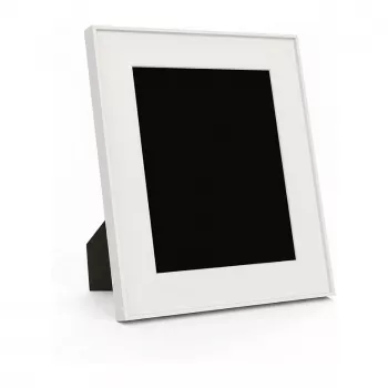 Digitaal fotolijst AURA Walden 15 inch (38,1 cm) 1600×1200 klei met papieren passe-partout