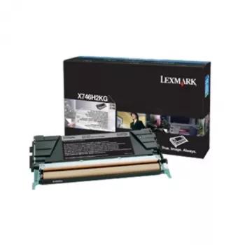 Lexmark - hoge capaciteit - zwart - origineel - tonerpatroon - voor Lexmark X746de, X748de, X748dte (X746H3KG)