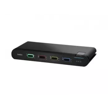 Belkin 4P Single Head DP/HDMI naar DP/HDMI Video Secure DT KVM-switch PP4.0 (F1DN104KVM-UN-4)