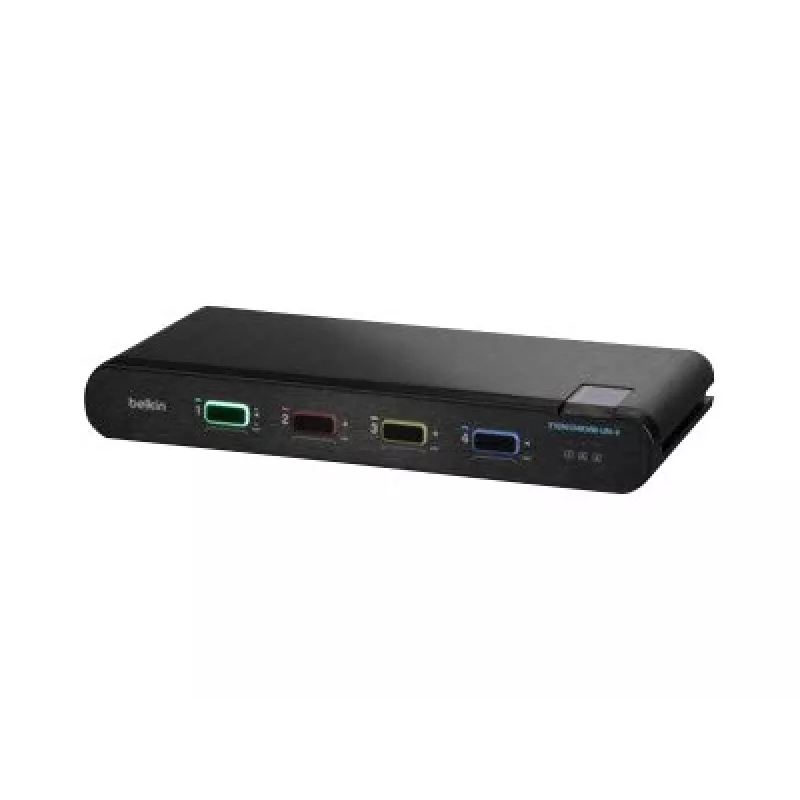 Belkin 4P Single Head DP/HDMI naar DP/HDMI Video Secure DT KVM-switch PP4.0 (F1DN104KVM-UN-4)