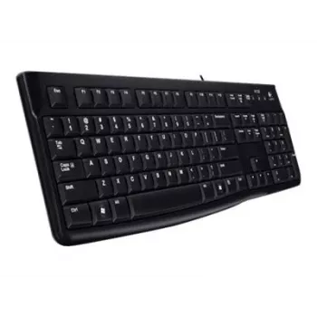 Desktop MK120, bedraad, USB, QWERTZ, zwart, muis inbegrepen