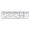 Apple Magic Keyboard met Touch ID en numeriek toetsenblok, UK English, wit (MXK73B/A)