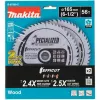 Makita Efficut B-57336-2 cirkelzaagblad, 165 x 20 mm, 56 tanden, 2 stuks
