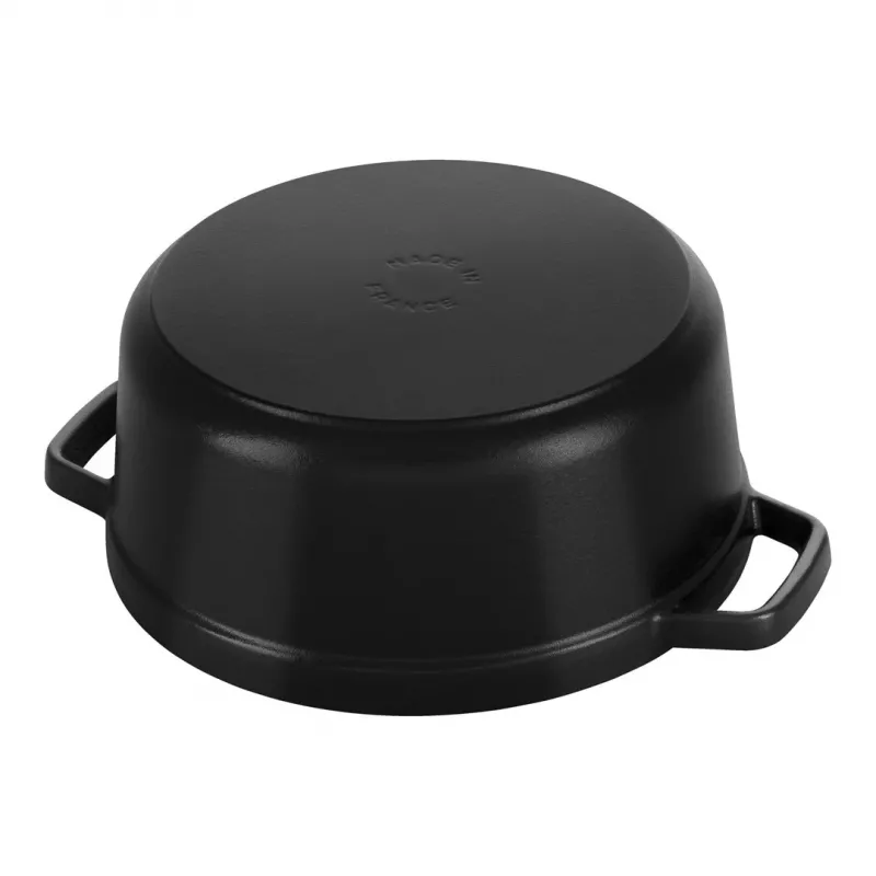 Braadpan ZWILLING STAUB LA COCOTTE 5,25 L rond gietijzer, geëmailleerd, deksel inbegrepen