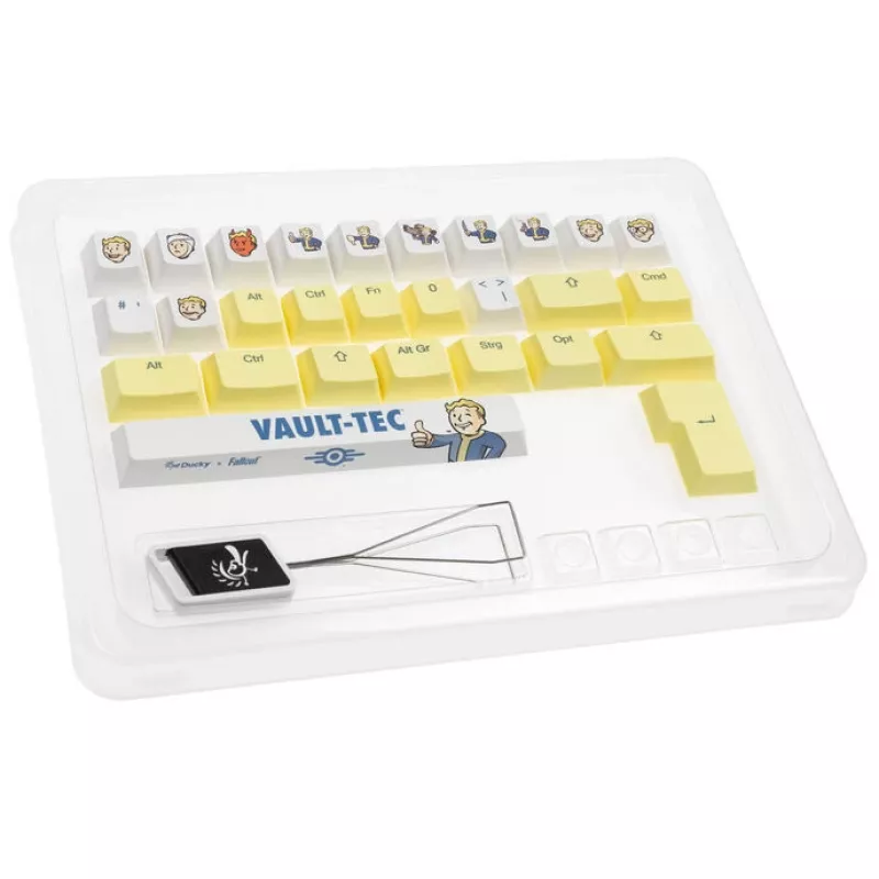 Toetsenkapjesset Ducky Ducky x Fallout DCA132-USVAUCHPH1 132 stuks ANSI-profiel