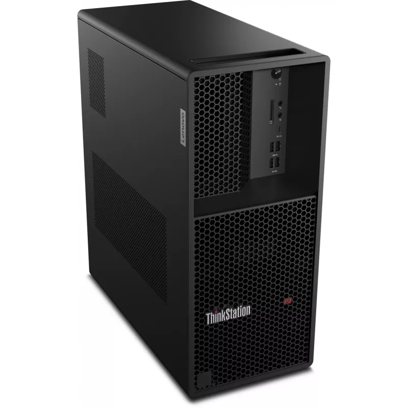 Lenovo ThinkStation P3 Tower Gen 2 Intel Core Ultra 9 285K 64 GB 1 TB SSD Windows 11 Pro workstation zwart