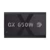 Gamemax voeding, 80 PLUS, Gold | GX 650GF | 650 W
